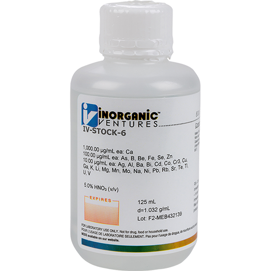 ICP-MS CALIBRATION STD 6, 125mL
