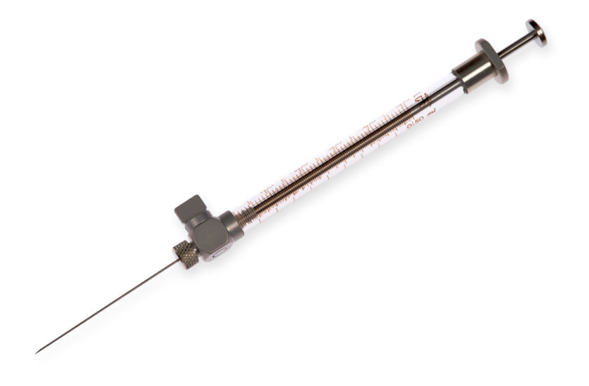 Hamilton 500 µL Syringe, Sample Lock, Removable Needle, 22 Gauge, 2 inch, Point Style 2
