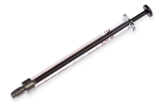 Hamilton 500 µL Shimadzu Syringe, 1/4-28 Threads