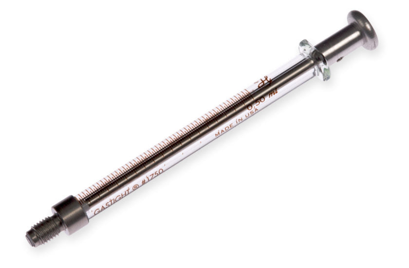 Hamilton 500 µL CX Syringe, 1/4-28 Threads