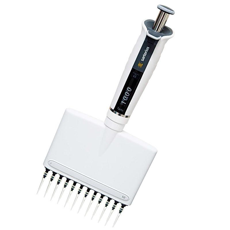 Sartorius Tacta Mechanical Pipette, 0.5 - 10µl, 12 Channel