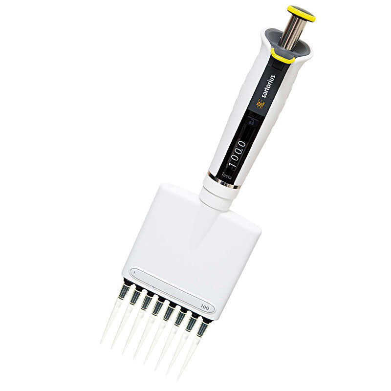 Sartorius Tacta Mechanical Pipette, 5 - 100µl, 8 Channel