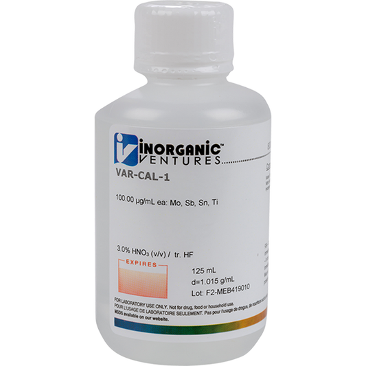 VARIAN CAL STANDARD #1, 125mL