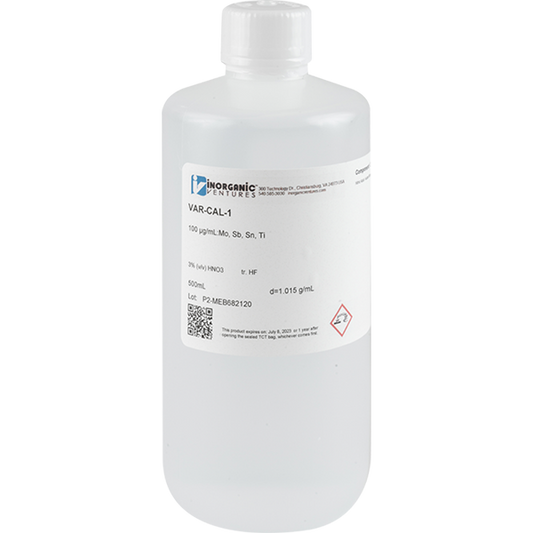 VARIAN CAL STANDARD #1, 500mL