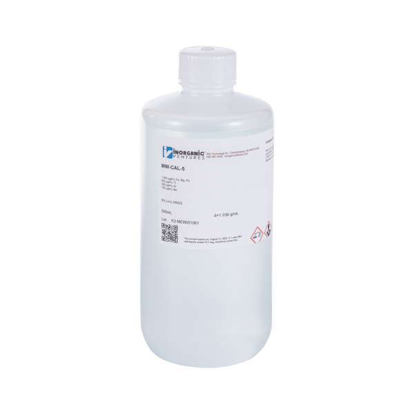 200.7WW CAL SOLUTION #5, 500mL
